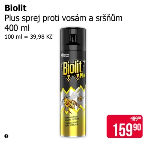 Sleva na produkty Biolit