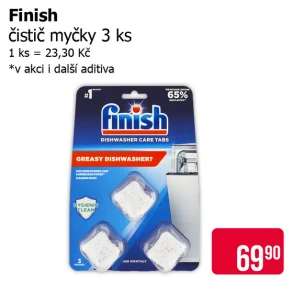 Sleva na produkty Finish