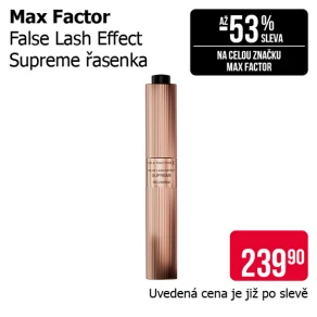 Sleva na produkty Max Factor