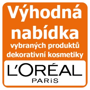 Výhodná nabídka vybraných produktů dekorativní kosmetiky značky L´Oréal Paris