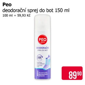 Sleva na produkty Peo