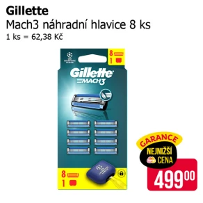 Sleva na produkty Gillette