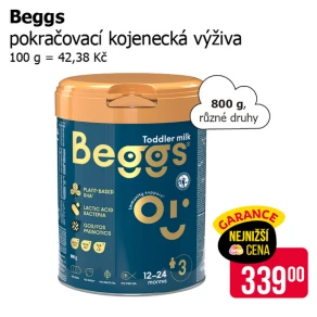 Sleva na produkty Beggs