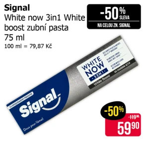 Sleva na produkty Signal