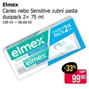 Sleva na produkty Elmex
