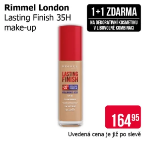 Akce 1+1 zdarma na dekorativní kosmetiku v libovolné kombinaci