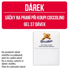Dárek - Sáčky na praní při koupi Coccolino gel 37 dávek