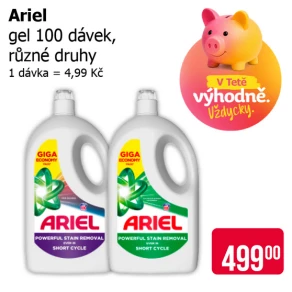 Sleva na produkty Ariel