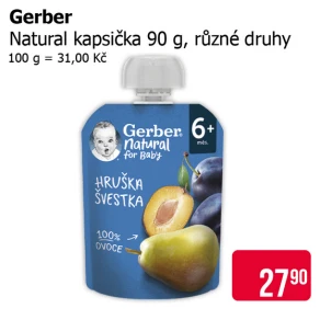 Sleva na produkty Gerber