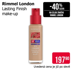 Sleva na produkty Rimmel London