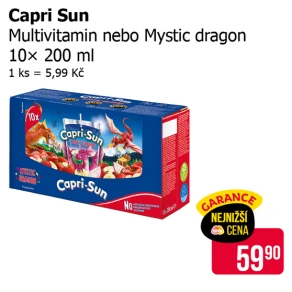Sleva na produkty Capri-Sun