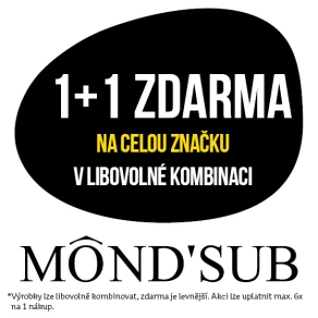 Akce 1+1 zdarma na celou značku Mondsub při koupi 2 ks v libovolné kombinaci