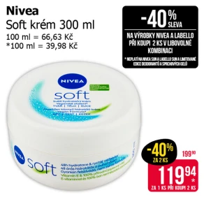 Sleva na produkty Nivea