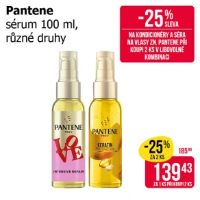 Sleva na produkty Pantene