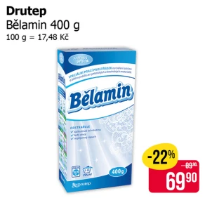 Sleva na produkty Bělamin