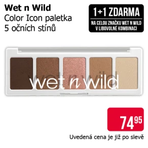 Akce 1+1 zdarma na celou značku Wet n Wild v libovolné kombinaci
