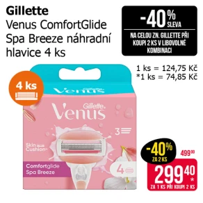 Sleva na produkty Gillette
