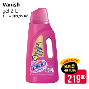 Sleva na produkty Vanish
