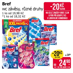 Sleva na produkty Bref