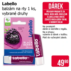 Sleva na produkty Labello