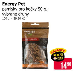 Sleva na produkty Energy Pet