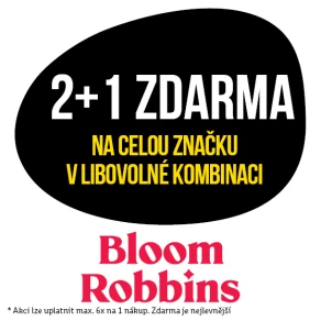 Akce 2+1 zdarma na celou značku Bloom Robbins v libovolné kombinaci