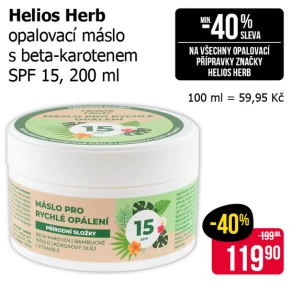 Sleva na produkty Helios Herb