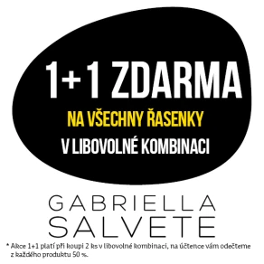 Akce 1+1 zdarma na všechny řasenky značky Gabriella Salvete při koupi 2 ks v libovolné kombinaci