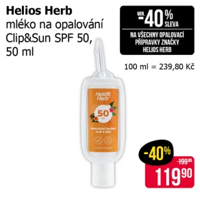Sleva na produkty Helios Herb