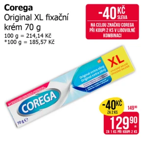 Sleva na produkty Corega