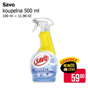 Sleva na produkty Savo