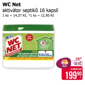 Sleva na produkty WC Net
