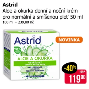 Sleva na produkty Astrid