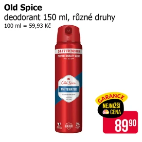 Sleva na produkty Old Spice