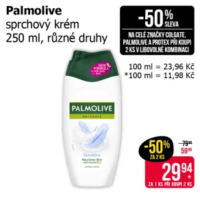 Sleva na produkty Palmolive