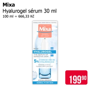Sleva na produkty Mixa