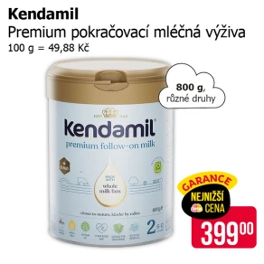 Sleva na produkty Kendamil
