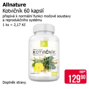 Sleva na produkty Allnature