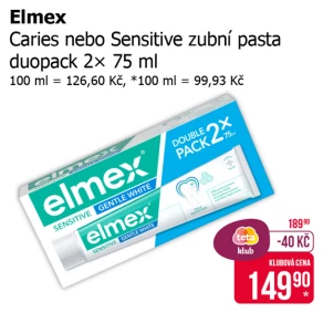Sleva na produkty Elmex