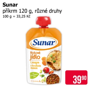 Sleva na produkty Sunar