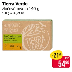Sleva na produkty TIERRA VERDE
