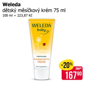 Sleva na produkty Weleda