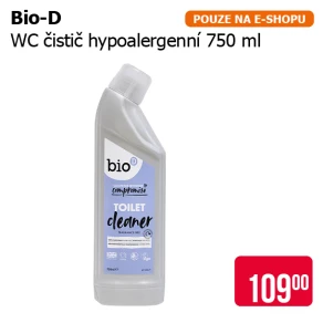 Bio-D WC čistič hypoalergenní 750 ml