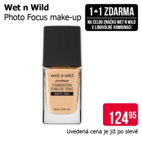 Akce 1+1 zdarma na celou značku Wet n Wild v libovolné kombinaci
