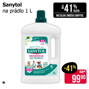 Sleva na produkty Sanytol