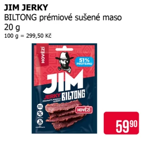 Sleva na produkty Jim Jerky
