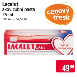 Sleva na produkty Lacalut