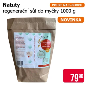 Natuty regenerační sůl do myčky 1000 g