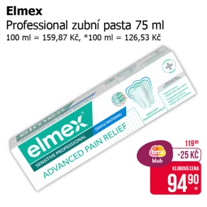 Sleva na produkty Elmex