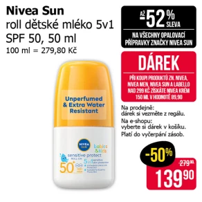 Sleva na produkty Nivea